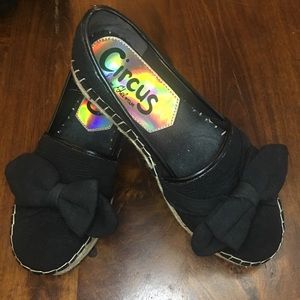 Circus Sam Edelman Black Espadrilles with BOWS 🎀